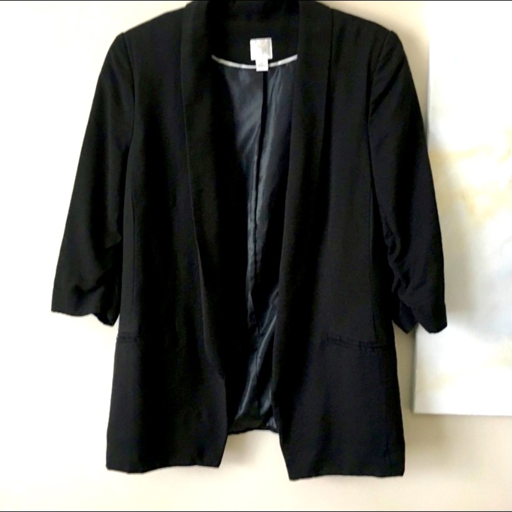 LC Lauren Conrad 3/4 Sleeve Blazer